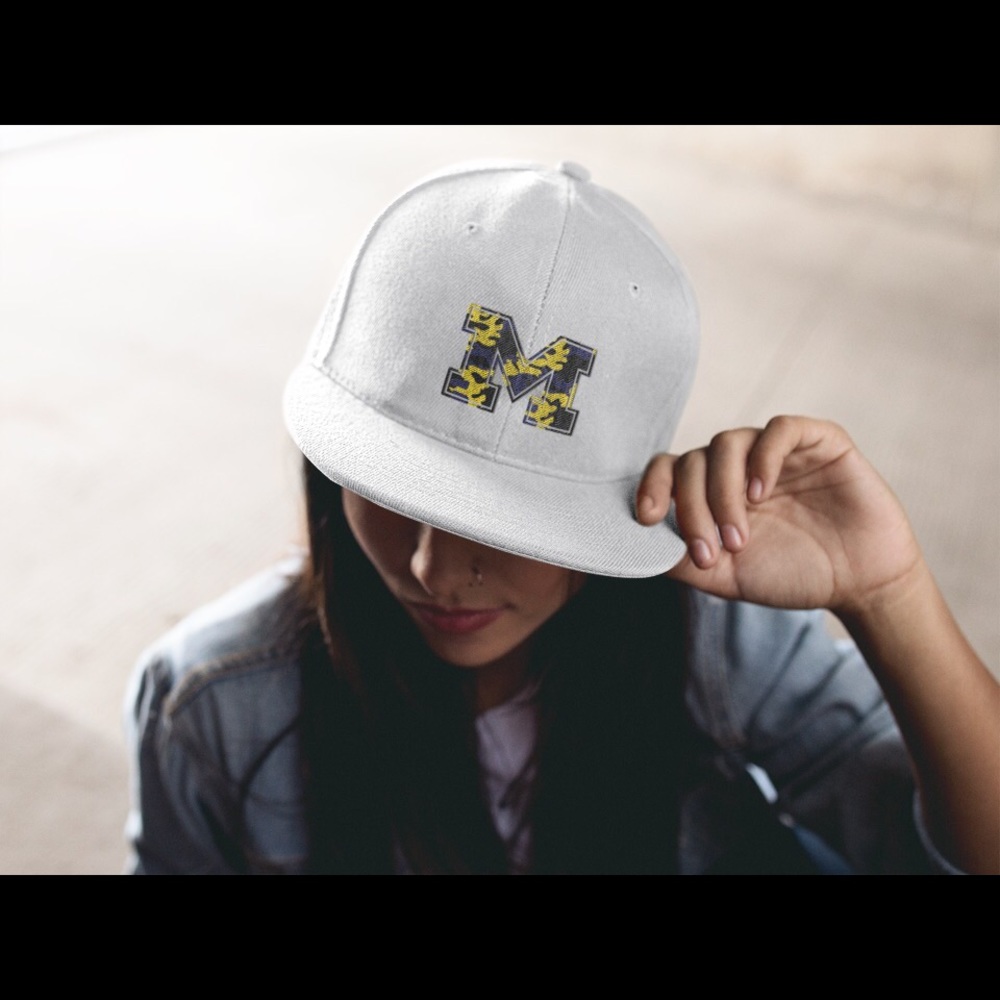 Custom University of Michigan hats